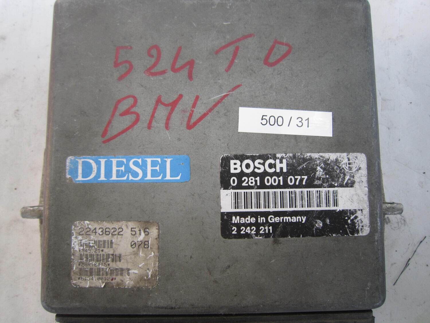 500-31 Centralina Motore Bosch 0281001077 0 281 001 077         BMW  SERIE 5
