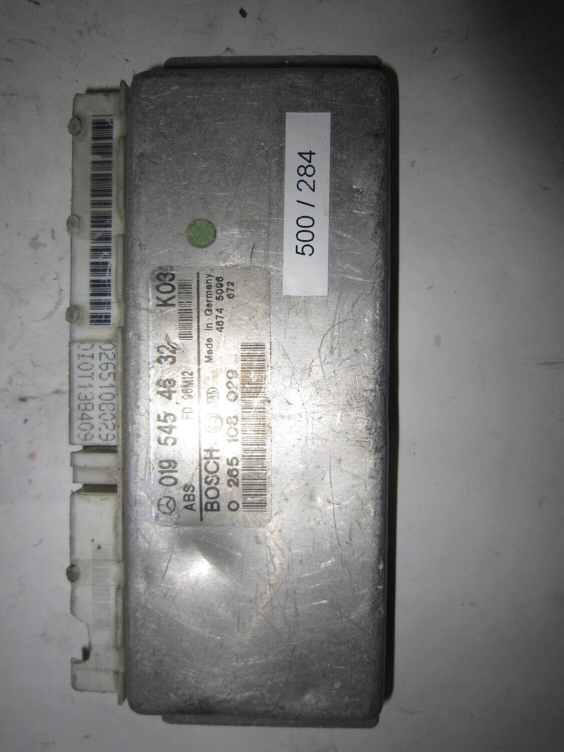 500-284 Centralina ABS ESP HBA Bosch 0 265 108 029 0265108029 019 545 46 32 0195454632 FD 96M12 Mercedes CLASSE  C