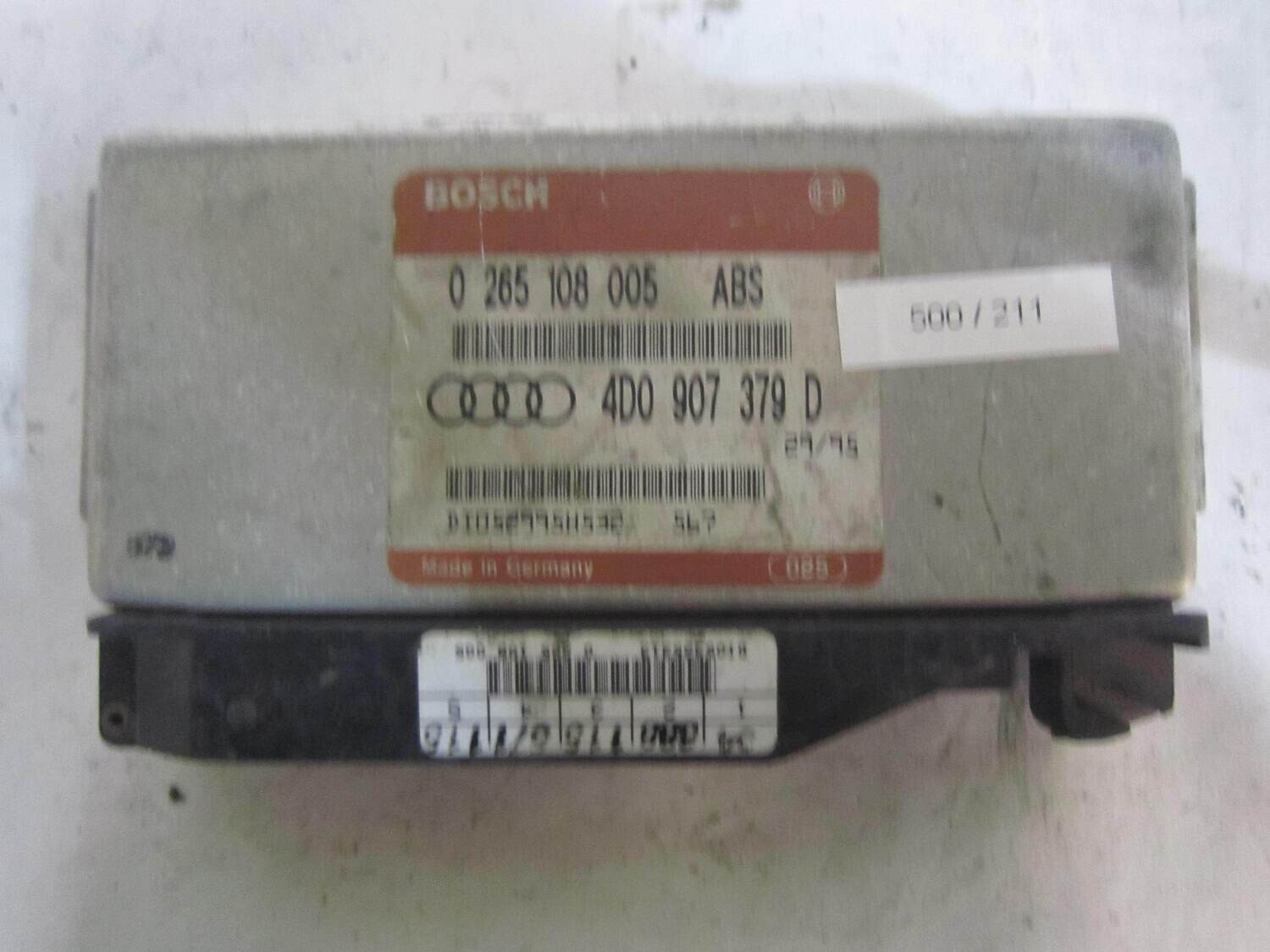 500-211 Centralina ABS ESP HBA Bosch 0 265 108 005 0265108005 4D0 907 379 D 4D0907379D VOLKSWAGEN VARIE