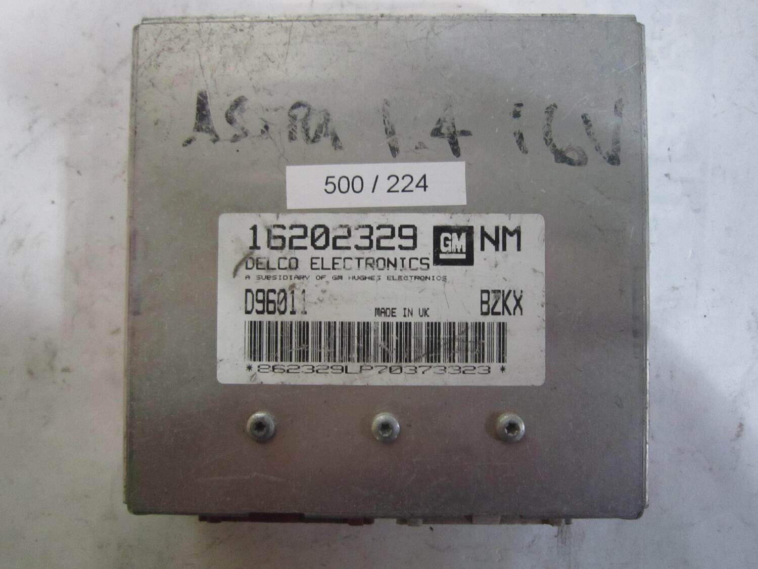500-224 Centralina Motore AC Delco  16202329 D96011        OPEL  ASTRA