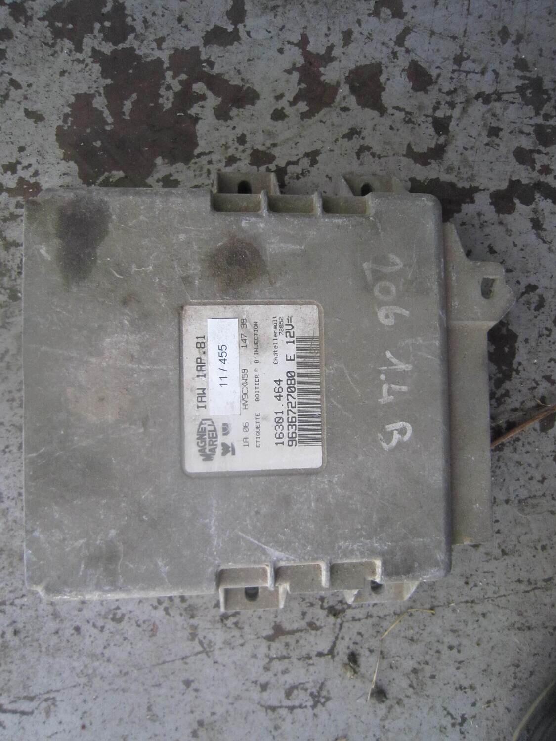 11-455 Centralina Motore Magneti Marelli 9636727080 IAW 1AP.81 IAW1AP81 CITROEN / PEUGEOT Benzina  206