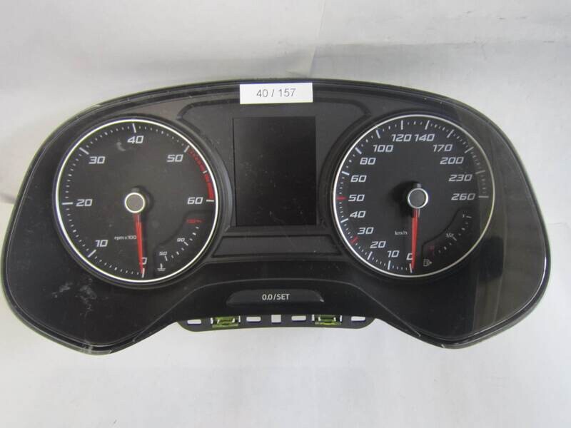 40-157 Quadro Strumenti / Contachilometri Vdo 5F0920872A A2C90681200 A2C53427456 SEAT Diesel LEON