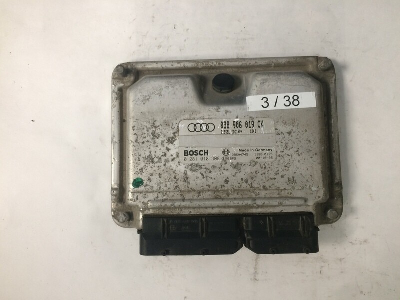 3-38 Centralina Motore Bosch 0281010308 038906019CK 28SA4745 VOLKSWAGEN AUDI A3 1.9 TDI