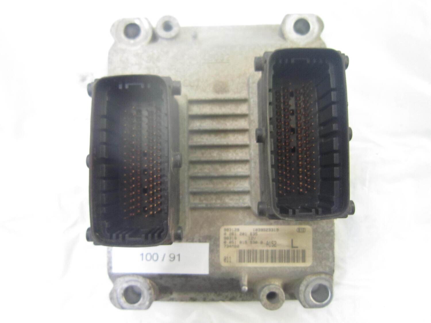 100-91 Centralina Motore Bosch 0 261 201 635 0261201635 0 051 815 930 0 00518159300 1039S23319 734MB0  FIAT  Benzina BRAVO BRAVA 1.6