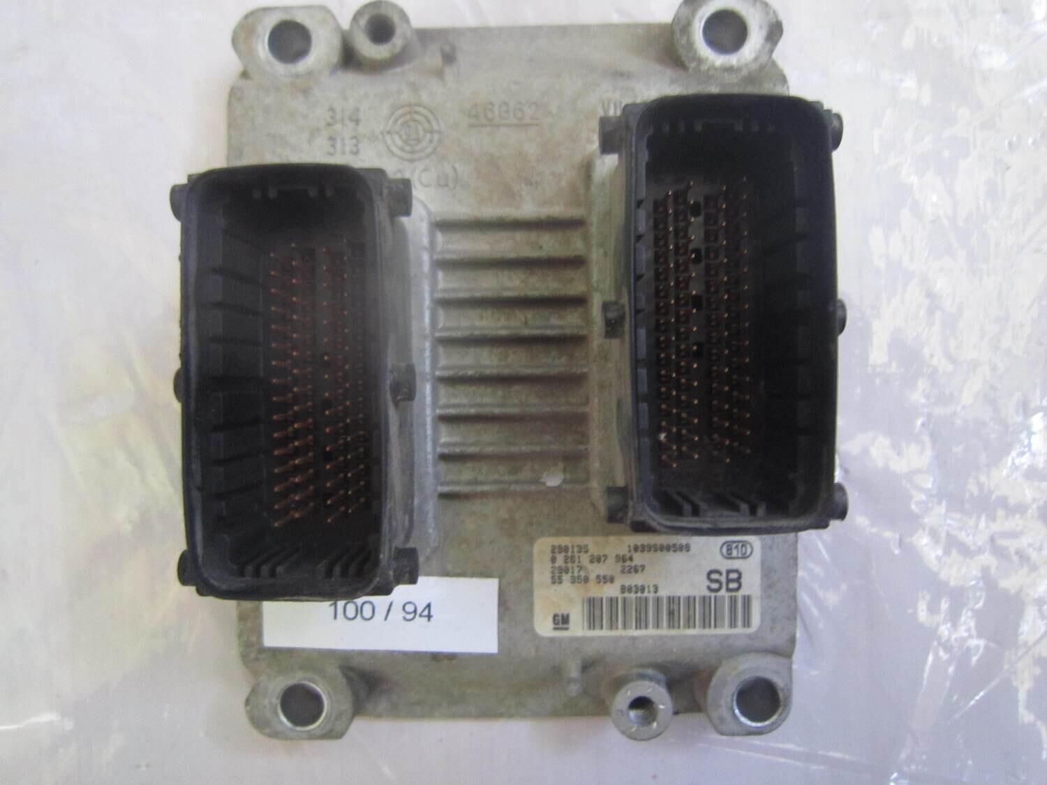 100-94 Centralina Motore Bosch 0 261 207 964 0261207964 55 350 550 55350550 1039S00508 OPEL Benzina CORSA 1.2