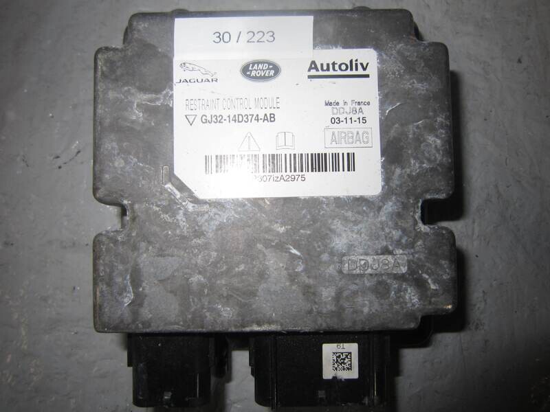 30-223 CENTRALINA AIRBAG AUTOLIV GJ32-14D374-AB GJ3214D374AB DDJ8A LAND ROVER EVOQUE