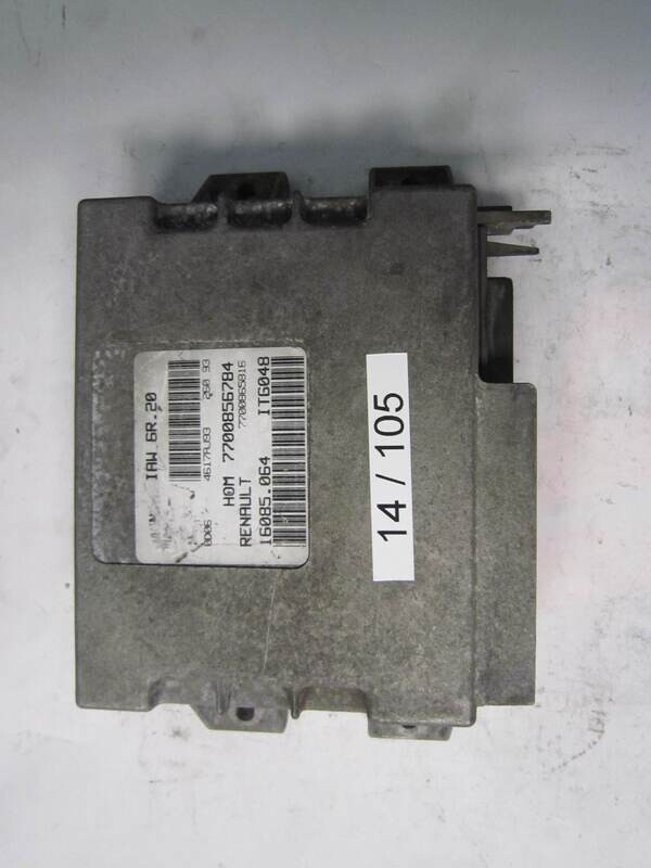 14-105 Centralina Motore Magneti Marelli IAW6R20 IAW 6R.20 7700856784 7700856784 7700865816 7700865816 16085064 16085064   RENAULT  TWINGO