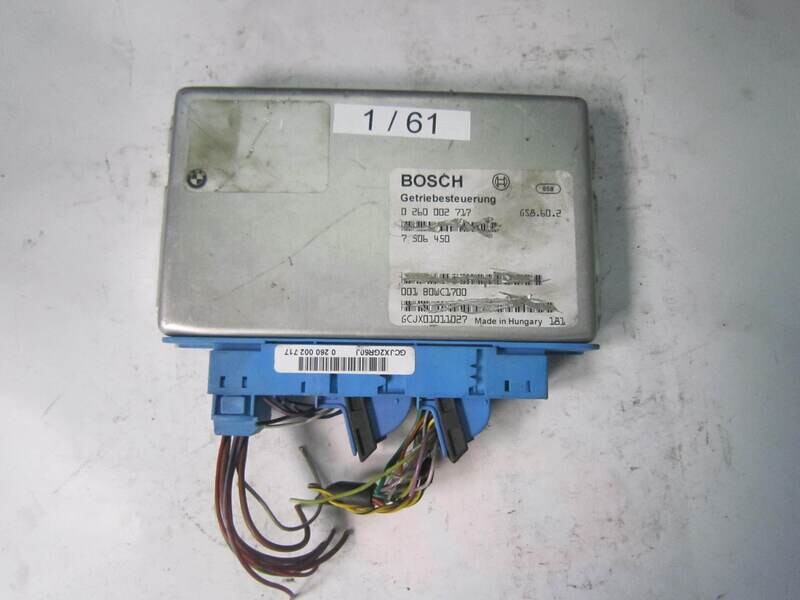1-61 Centralina Cambio Automatico Bosch 0 260 002 717 0260002717 7 506 450 7506450 BMW SERIE  X X 5 3.0