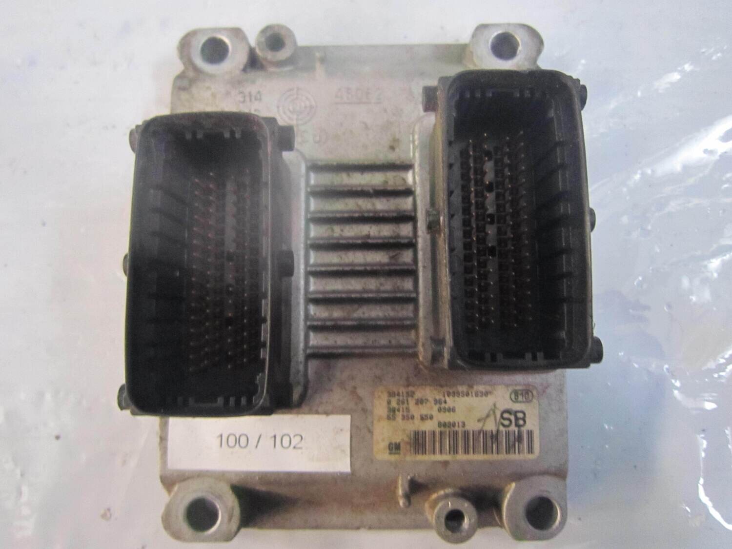 100-102 Centralina Motore Bosch 0 261 207 964 0261207964 55 350 550 1039S01630   OPEL BENZINA CORSA