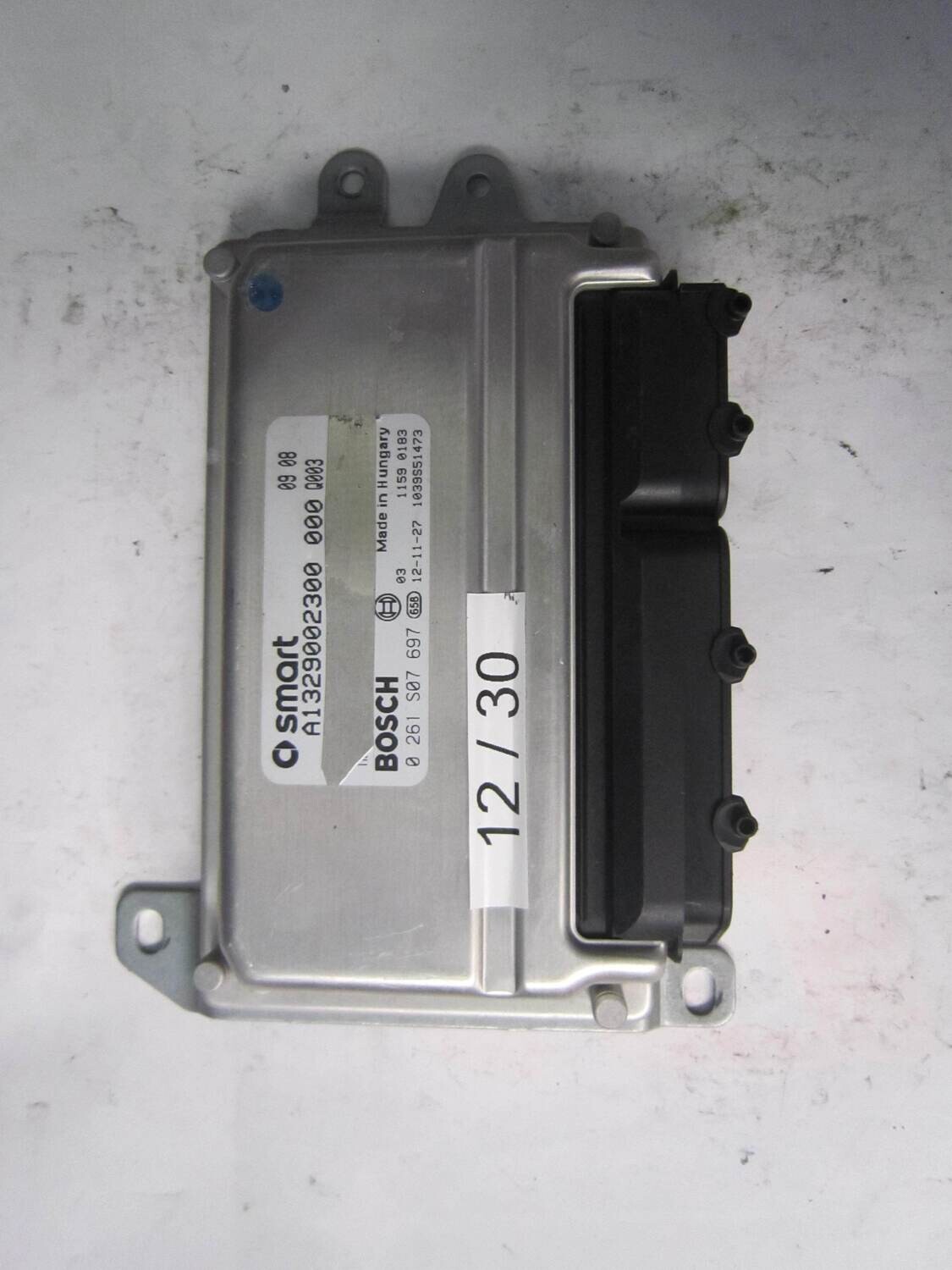 12-30 Centralina Motore Bosch 0261S07697 0 261 S07 697 A1329002300 1039S51473 SMART FORTWO 1.0