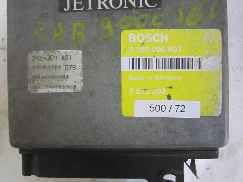 500-72 Centralina Motore Bosch 0280000903 0 280 000 903 7 872 203 7872203       SAAB  9000  16V