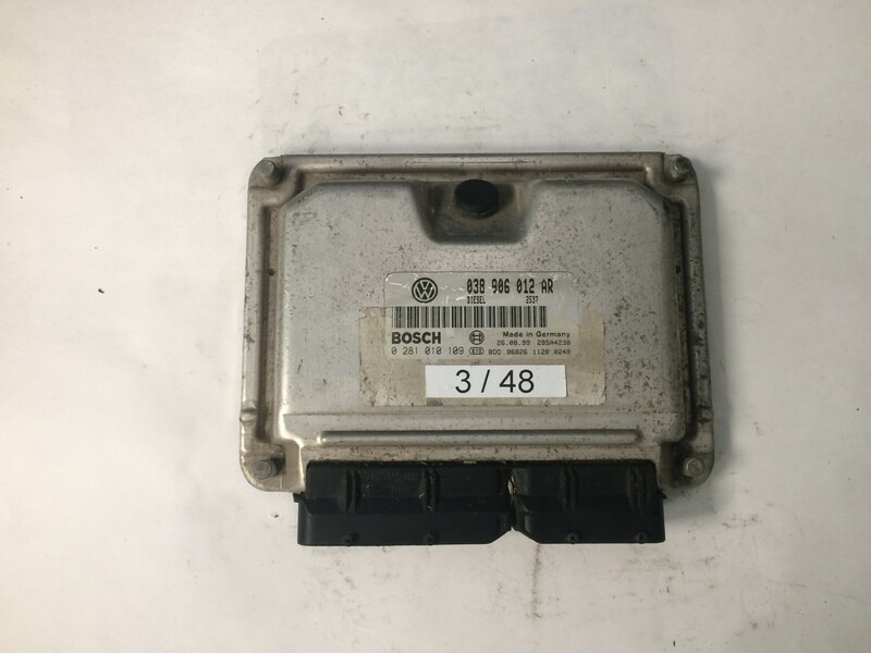 3-48 Centralina Motore Bosch 0281010109 038906012ar 28SA4238 VOLKSWAGEN VOLKSWAGEN POLO 1.9 SDI