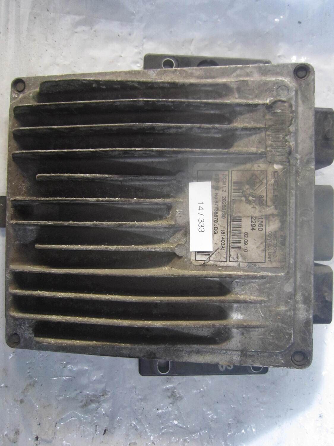 14-333 Centralina Motore Delphi 28256130   8200911560 82001112294   RENAULT Diesel VARIE