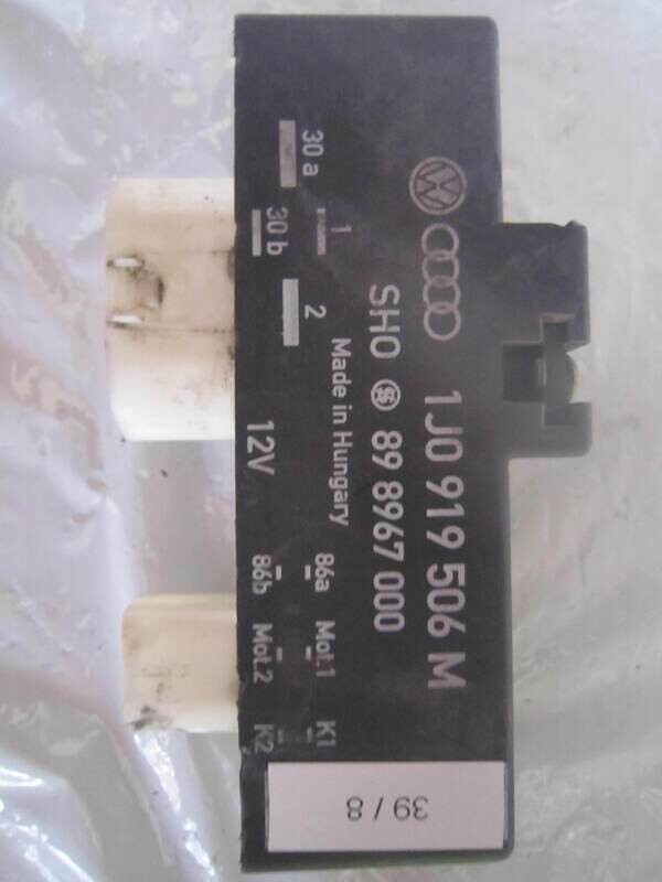 39-8 Centralina Ventola Radiatore Volkswagen 1J0 919 506 M 1J0919506M 898967000 AUDI VARIE