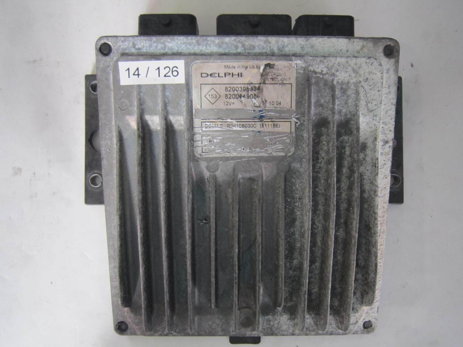 14-126 Centralina Motore Delphi  R0410B030C 8200398934  8200449080  81118E    RENAULT  MODUS 1.5 DCI