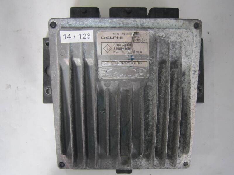 14-126 Centralina Motore Delphi  R0410B030C 8200398934  8200449080  81118E    RENAULT  MODUS 1.5 DCI