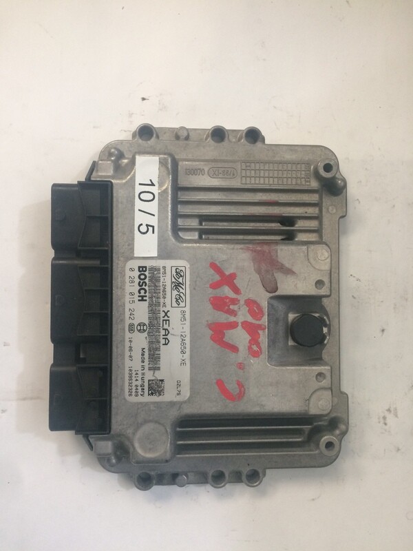 10-5 Centralina Motore Bosch 0281015242 0 281 015 242 8M51 12A650 XE 8M5112A650XE 1039S32326  __    FORD  FOCUS 1.6 TDCI