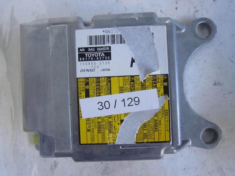 30-129 Centralina Airbag Denso 89170-42750 8917042750 150800-3130 1508003130 TOYOTA RAV 4