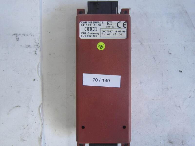 70-149 modulo controllo telefono volkswagen 8d0 862 335 0416.221.71.00    volkswagen varie