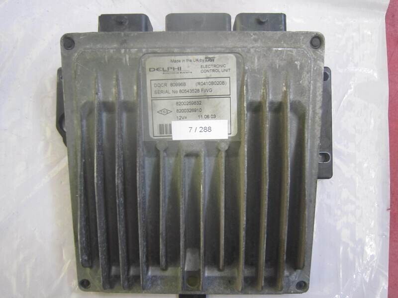 7-288 Centralina Motore Delphi R0410B020B 8200259832 8200326910 80996B NISSAN Diesel MICRA 1.5