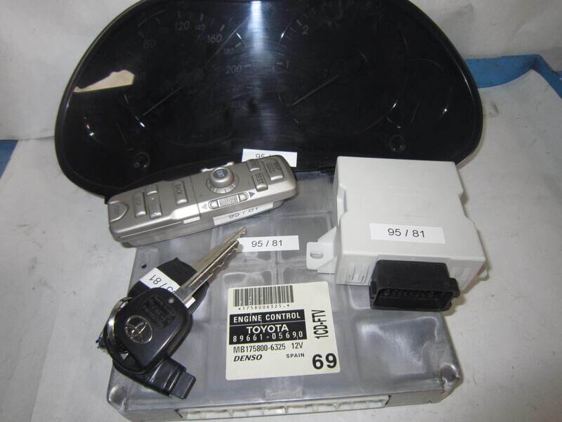95-81 Kit Motore Toyota 83800-05630-H 8380005630H MB257410-9865  89661-05690 MB175800-6325 150.696  86820-20020 Diesel AVENSIS 2.0