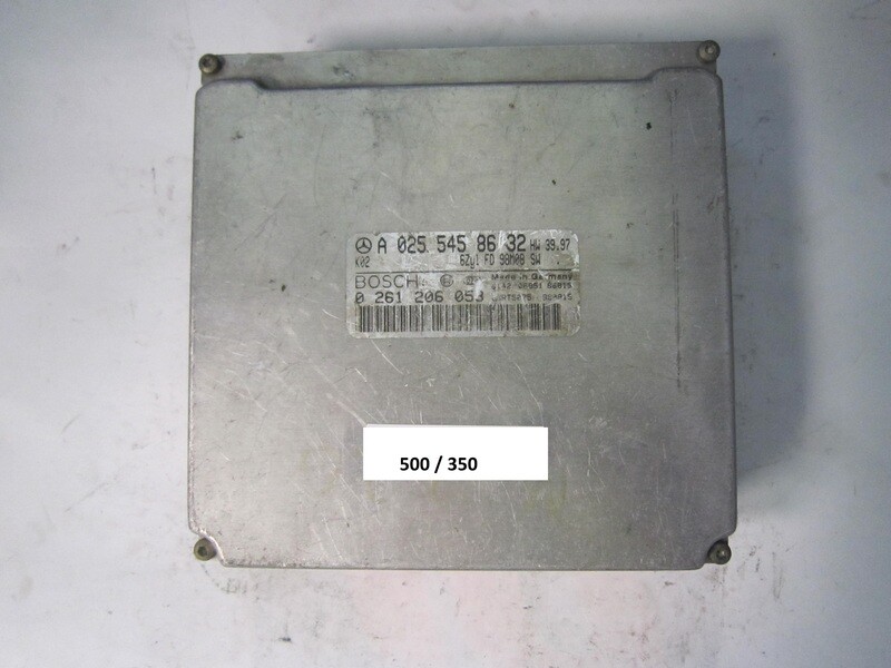 500-350 Centralina Motore Bosch 0 261 206 053 0261206053 A 025 545 86 32  A0255458632 28RT5075 K02 FD 98M08 Mercedes Benzina E 320 3.0
