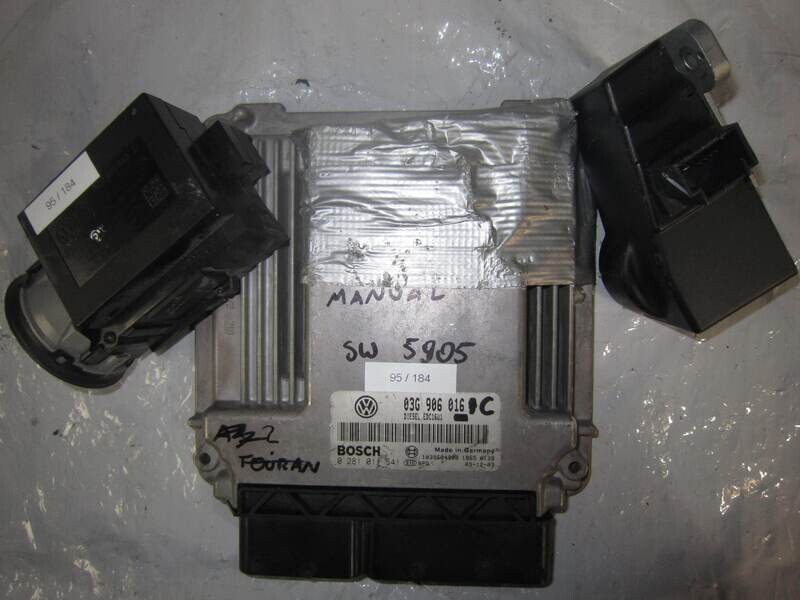 95-184 Kit Motore Volkswagen 0 281 011 541 0281011541 03G906016 EDC16U1 3C0905843 3C0905861 G Diesel TOURAN