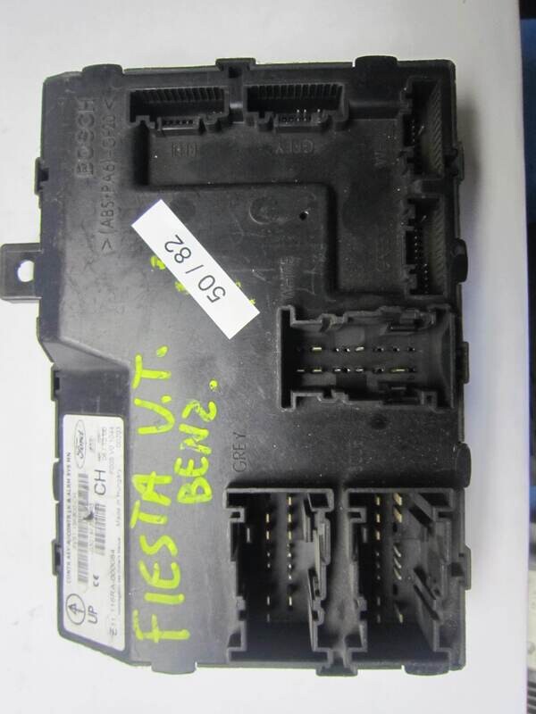 50-82 Body Computer Bosch 8V51-15K600-CH 8V5115K600CH 116RA-00084 116RA00084 FORD FIESTA