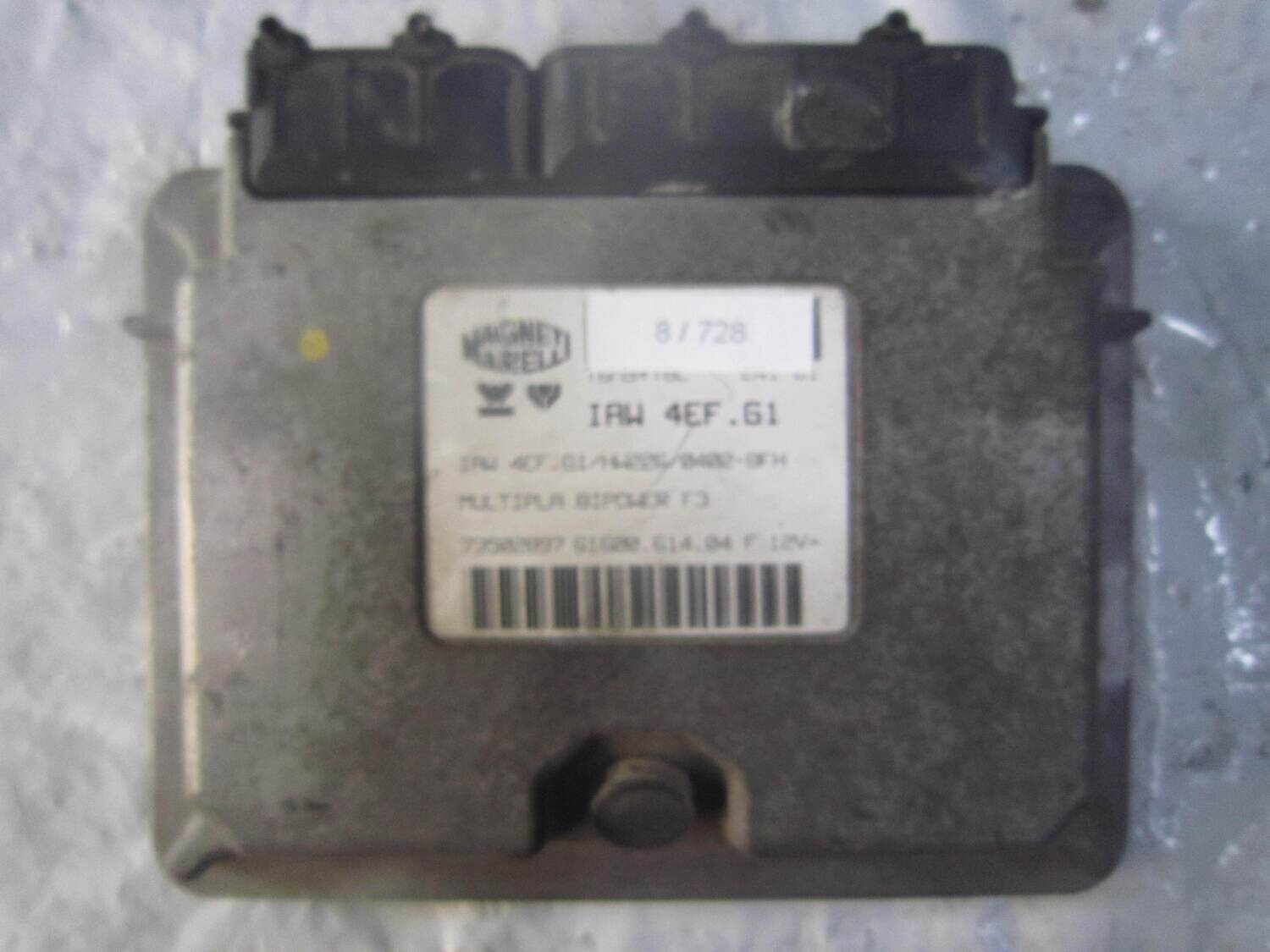 8-728 Centralina Motore Magneti Marelli 73502897   61600.614.04 IAW 4EF.G1   ALFA ROMEO / FIAT / LANCIA Benzina / Metano MULTIPLA
