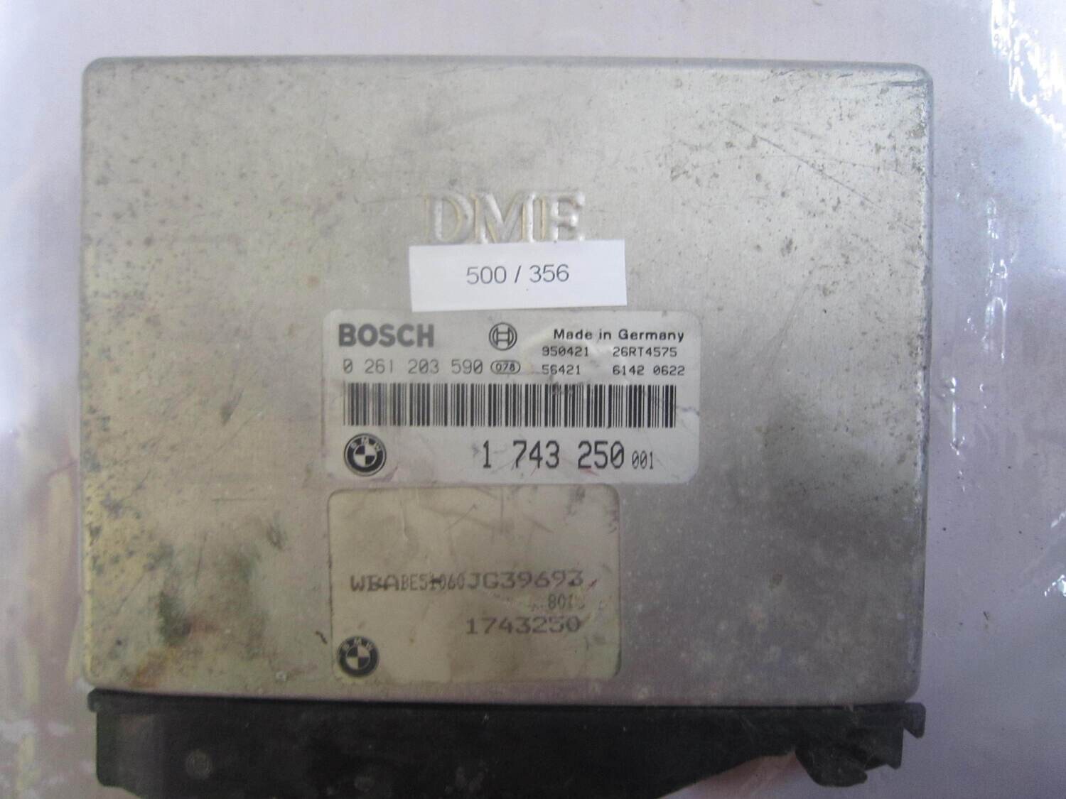 500-356 Centralina Motore Bosch 0 261 203 590 0261203590 1 743 250 26RT4575   BMW Benzina SERIE 3