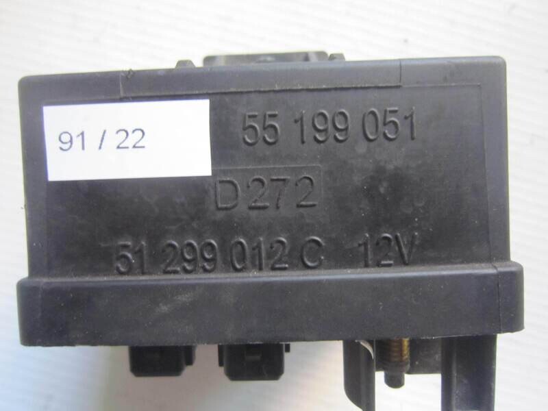 91-22 Rele' Candeletta Alfa Romeo / Fiat / Lancia 55 199 051 55199051 51 299 012 C 51299012C D272 VARIE
