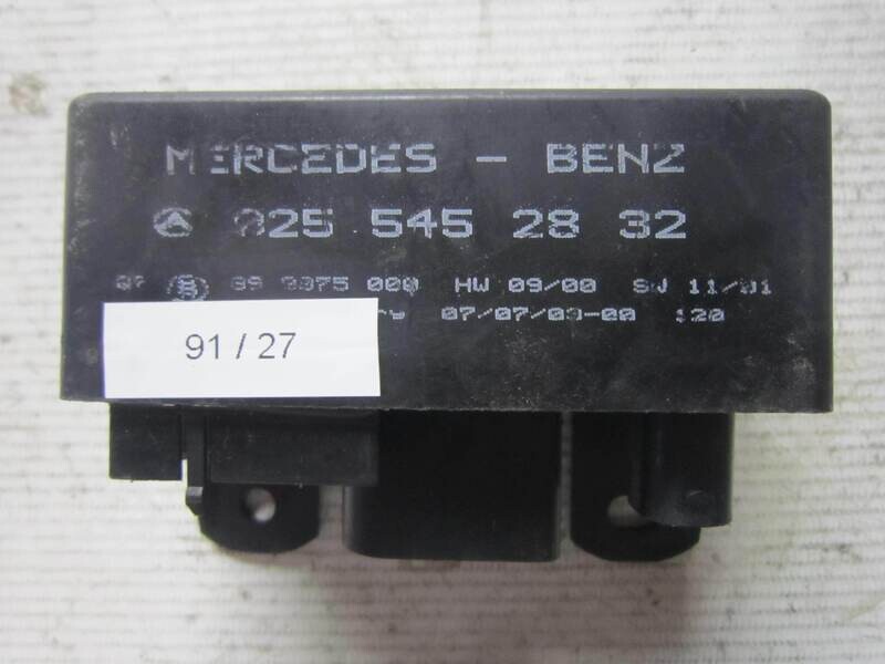 91-27 Rele' Candeletta Mercedes Benz A 025 545 28 32 A0255452832 HW 09/00 HW0900 SW 11/01 VARIE
