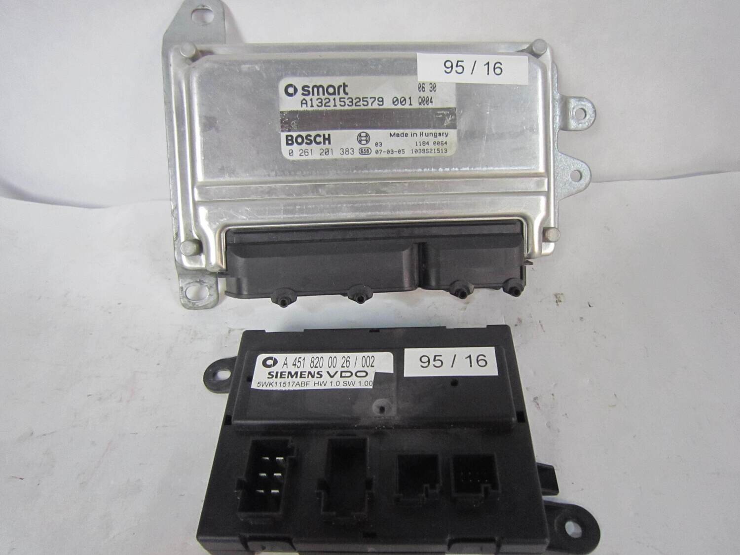 95-16 Kit Motore Smart 0 261 201 383 0261201383 A1321532579 001 A1321532579001 1039S21513 5WK11517ABF A 451 820 00 26 / 002 Benzina FORTWO 451