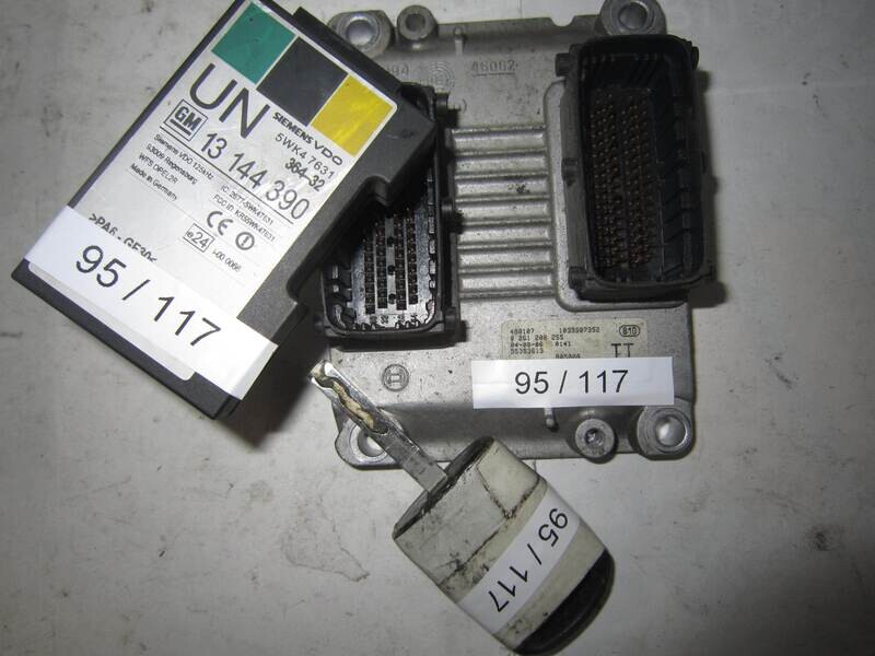 95-117 Kit Motore Bosch 0 261 208 255 0261208255 55353613 1039S07352 5WK4 7631 13144930 OPEL Benzina MERIVA 1.4