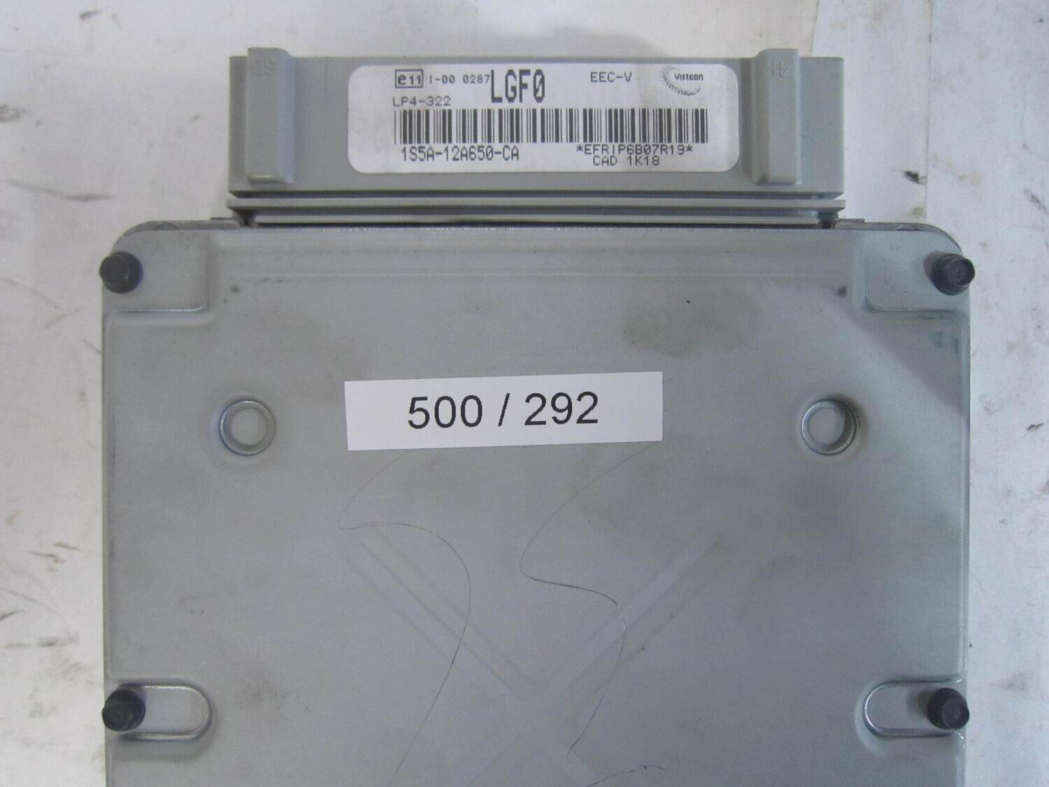 500-292 Centralina Motore Visteon LP4322 LP4-322 1S5A-12A650-CA 1S5A12A650CA LGF0  EEC-V EECV CAD 1K18 CAD1K18 FORD  KA