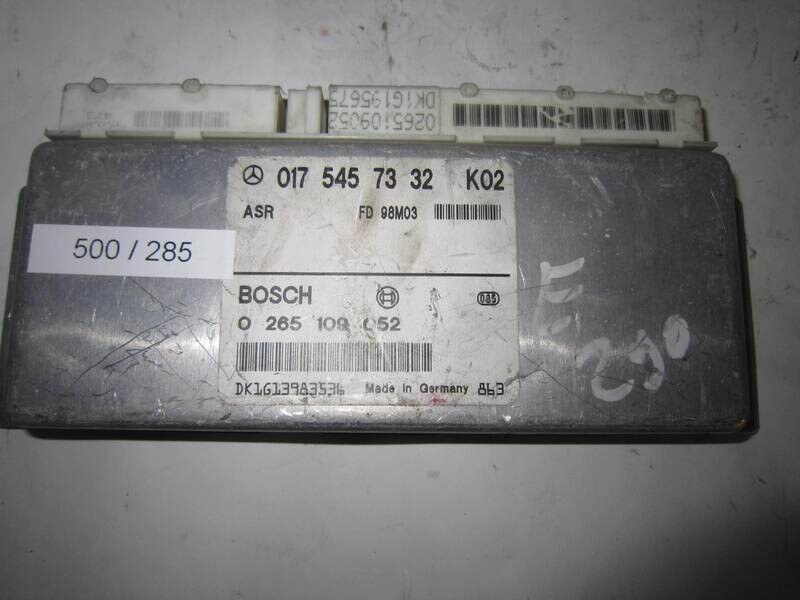 500-285 Centralina ABS ESP HBA Bosch 0 265 109 052 0265109052 017 545 73 32 0175457332 FD 98M03 Mercedes CLASSE  C