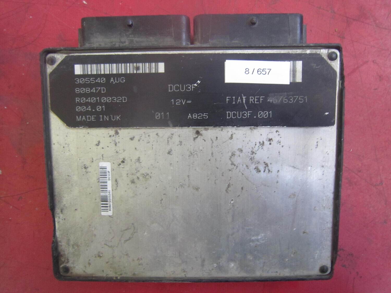 8-657 Centralina Motore Lucas 46763751 R04010032D DCU3F.001 ALFA ROMEO / FIAT / LANCIA Diesel PUNTO 1.9