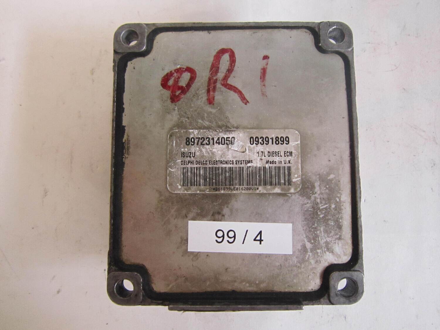 99-4 Centralina Motore Delphi 8972314050 09391899 1.7 D OPEL Benzina VARIE