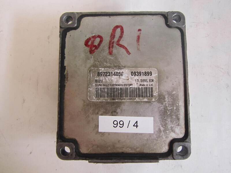 99-4 Centralina Motore Delphi 8972314050 09391899 1.7 D OPEL Benzina VARIE