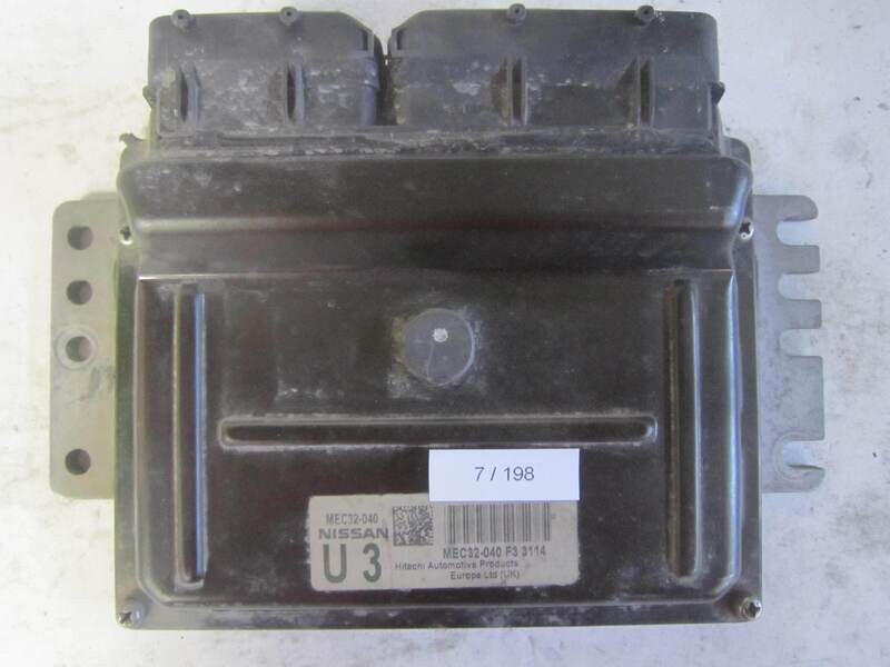 7-198 Centralina Motore Nissan MEC32-040 MEC32040 MEC32-040 F3 3114 MEC32040F33114 U3 Benzina MICRA 1.2