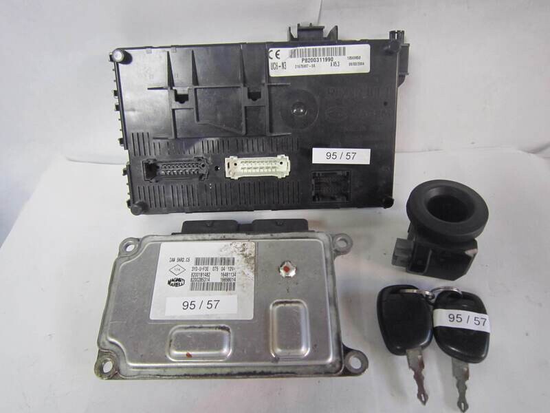 95-57 Kit Motore Renault 21675907-3A 216759073A 8200181482 8200285314 IAW 5NR2.C5 143408 Benzina CLIO
