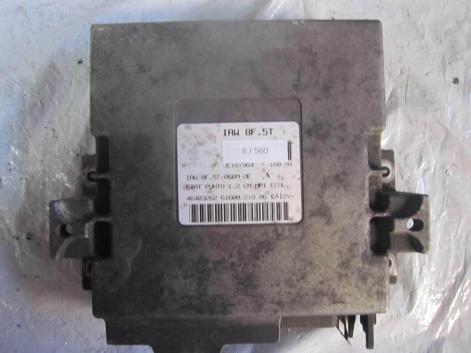 8-560 Centralina Motore Magneti Marelli 46403262 IAW 8F.5T IAW8F5T 61600.218.06 ALFA ROMEO / FIAT / LANCIA Benzina PUNTO