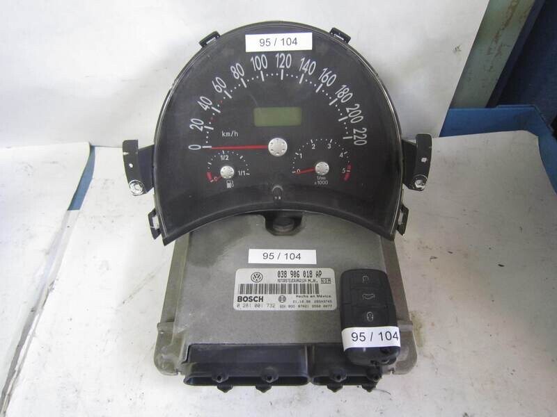 95-104 kit motore volkswagen 0 281 001 732 038 906 018 ap 28sa3745 1c0919861a  volkswagen beetle