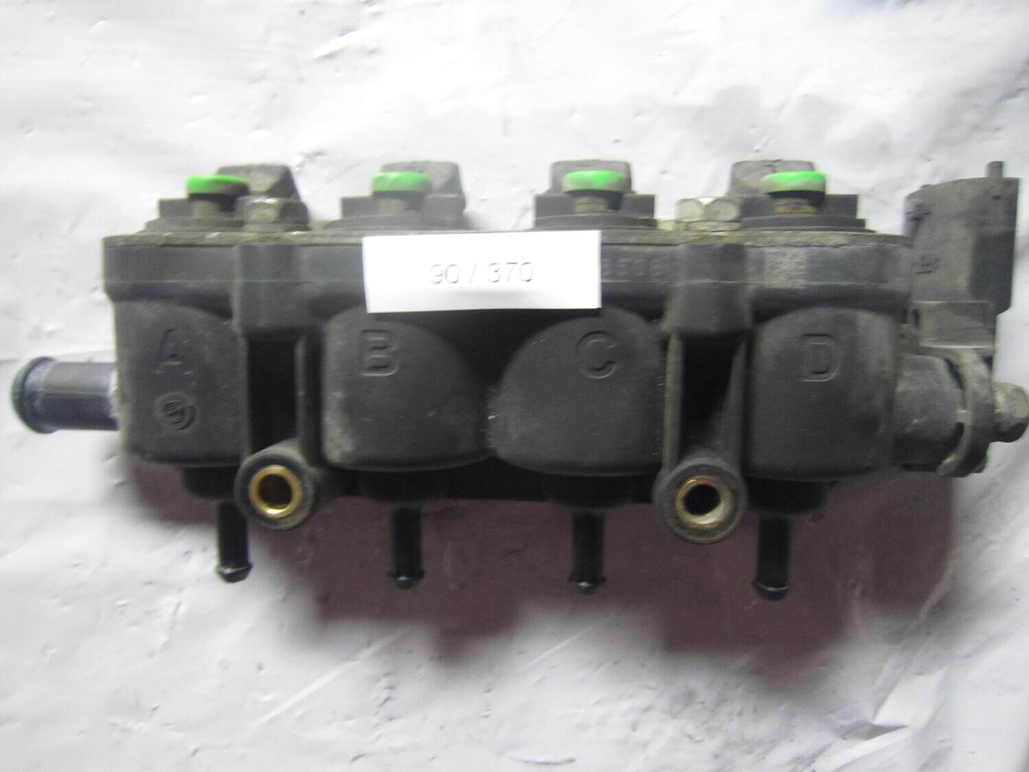 90-370 Rampa Iniettori GPL Med 110R-000057 110R000057 67R-010233CLASS2 67R010233CLASS2 TYPE RGI Benzina/GPL
