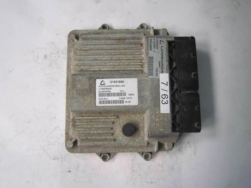 7-63 Centralina Motore Magneti Marelli 21931680 21931680 MJD 6L3 MJD6L3 6LGSKSVBL 71600.175.01 7160017501 HW04P/3090-L002 HW04P3090L002 MICROCAR MICROCAR MGO M.GO 13R 7-63 Centralina Motore Magneti Marelli 21931680 21931680 MJD 6L3 MJD6L3 6LGSKSVBL 71600.175.01 7160017501 HW04P/3090-L002 HW04P3090L002 MICROCAR MICROCAR MGO M.GO 13R