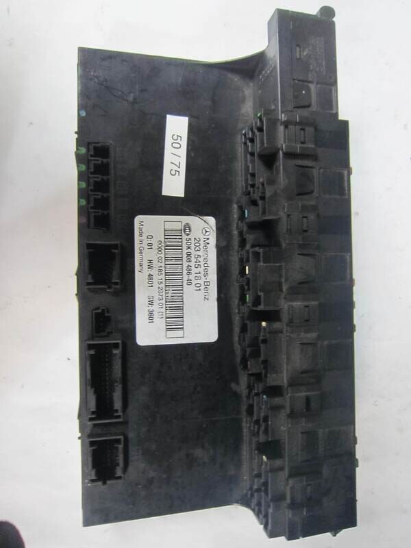 50-75 Body Computer Mercedes Benz 203 545 18 01 2035451801 5DK 008 486-40 5DK00848640 SW3601 CLASSE  C