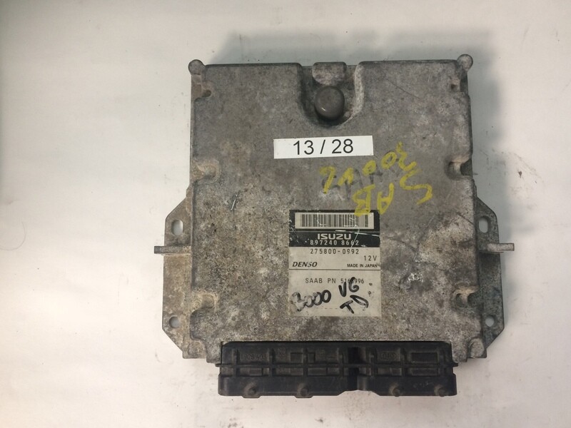 7-74 Centralina Motore Denso 8972408662 2758000992 5166996 SAAB  9-5 3.0 TID