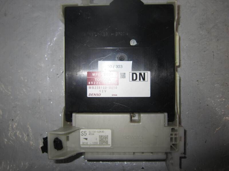 50-303 BODY COMPUTER DENSO 89221-0D870 892210D870 MB238100-8010 MB2381008010 TOYOTA Ibrida YARIS