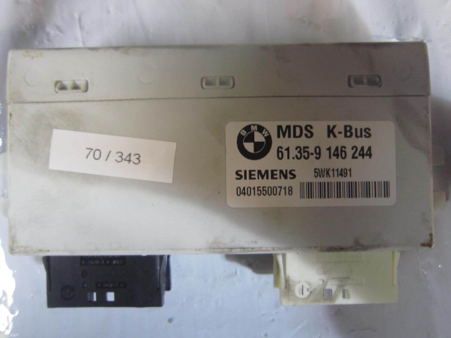 70-343 Modulo Controllo Tetto Elettrico Siemens 61.35-9 146 244 61359146244 5WK11491 MDS K-BUS BMW X 3