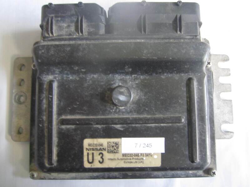 7-245 Centralina Motore Hitachi MEC32-040 MEC32040 MEC32-040 F3 3410 MEC32040F33410 U3 NISSAN Benzina MICRA 1.2